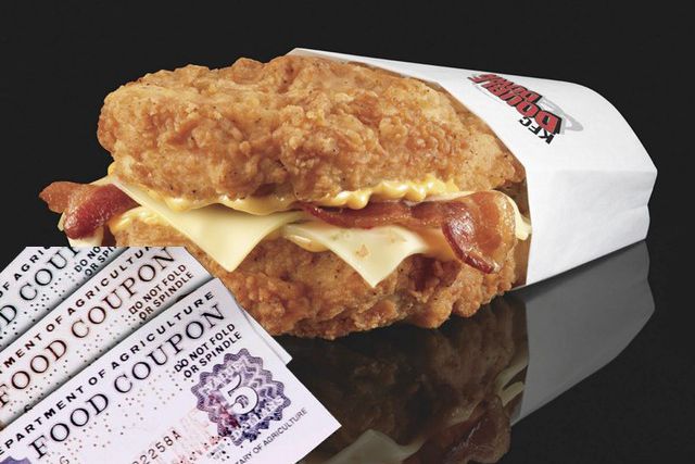 Should you be able to buy a Double Down with food stamps?